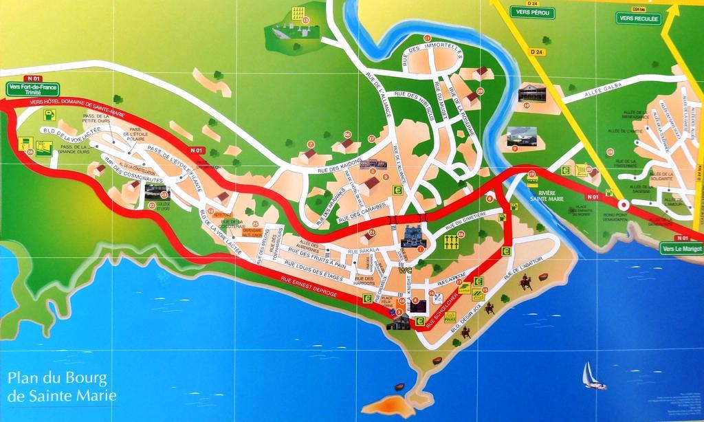 סנט-מארי Hostel Des 3 Sources מראה חיצוני תמונה